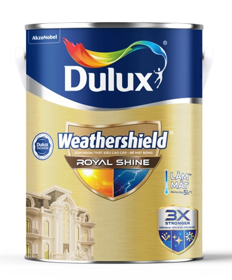 Dulux Weathershield Royal Shine &mdash; ảnh sản phẩm từ Dulux