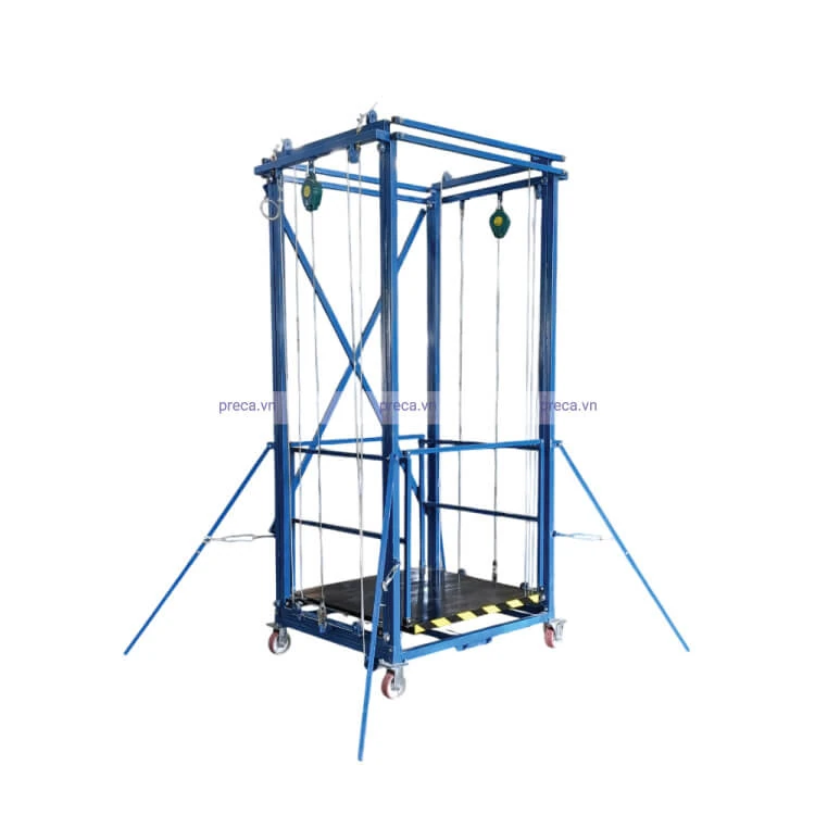 Gi&agrave;n n&acirc;ng &dstrok;iện 2 cấp tải trọng n&acirc;ng 500 kg chiều cao n&acirc;ng 3m &mdash; ảnh sản phẩm từ PRECA