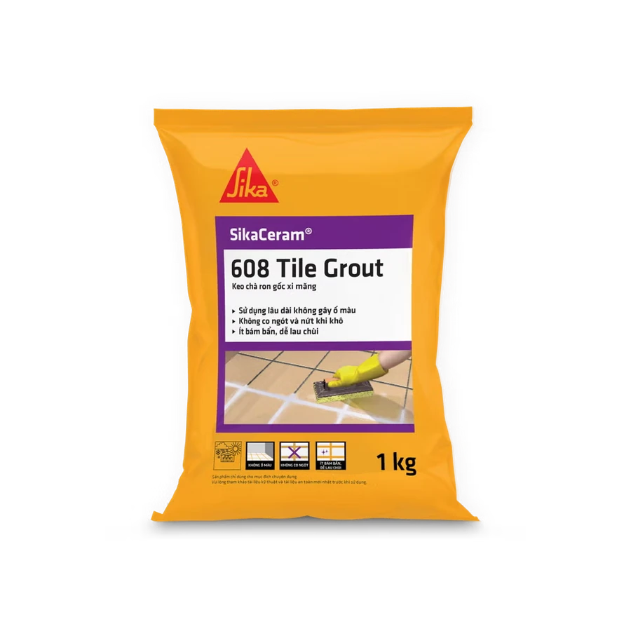 SikaCeram&reg;-608 Tile Grout &mdash; ảnh sản phẩm từ Sika